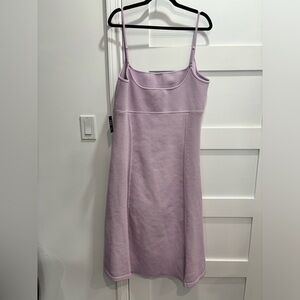 Express purple sweater dress